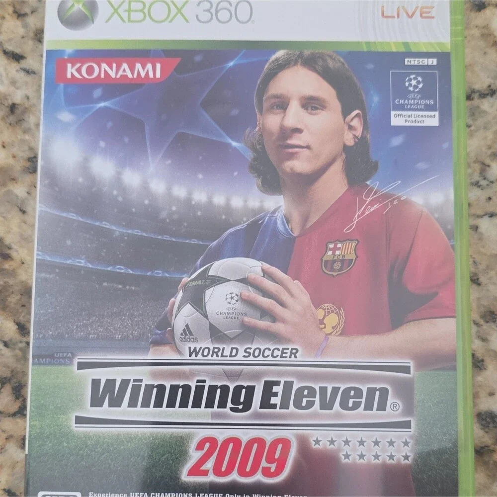 Konami Winning Eleven 2009 Xbox 360 NTSC-J (Japan) UEFA Champions League